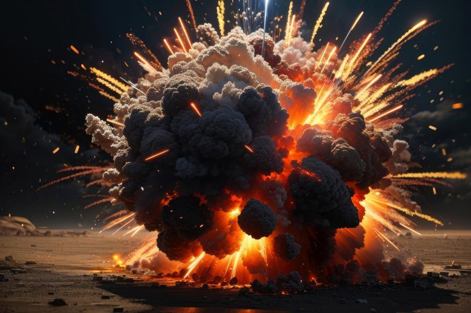 Free Image of Bomb explosion  