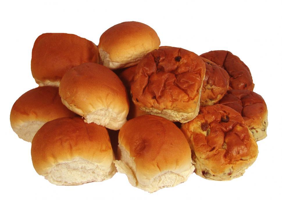 Free Image of Stack of Buns 