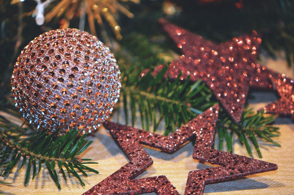 Free Image of A close up of ornaments 