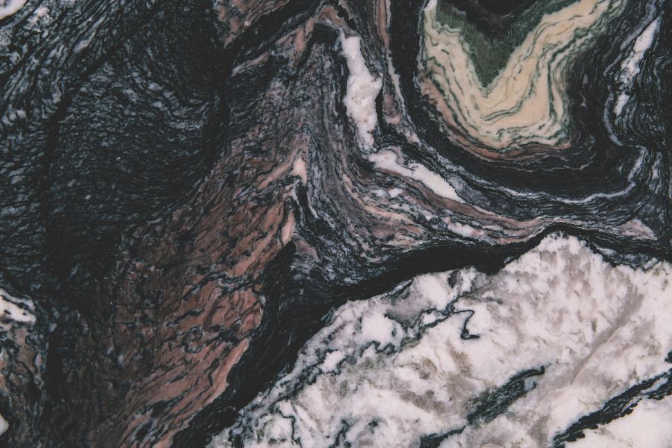 Free Image of A close up of a marbled surface 
