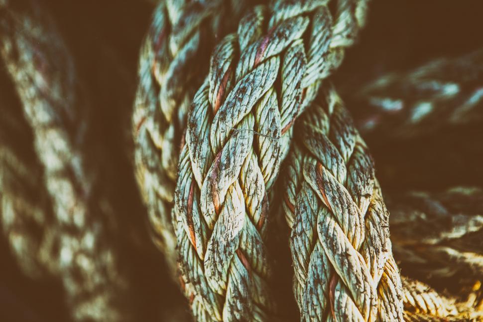 Free Image of A close up of a rope 