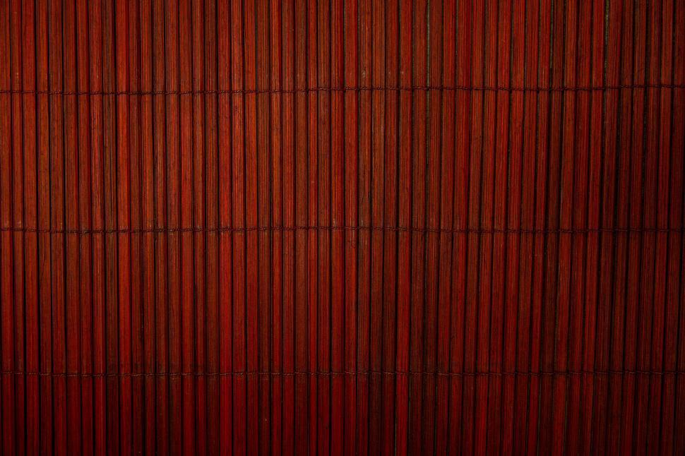 Free Image of A close up of a red and black curtain 