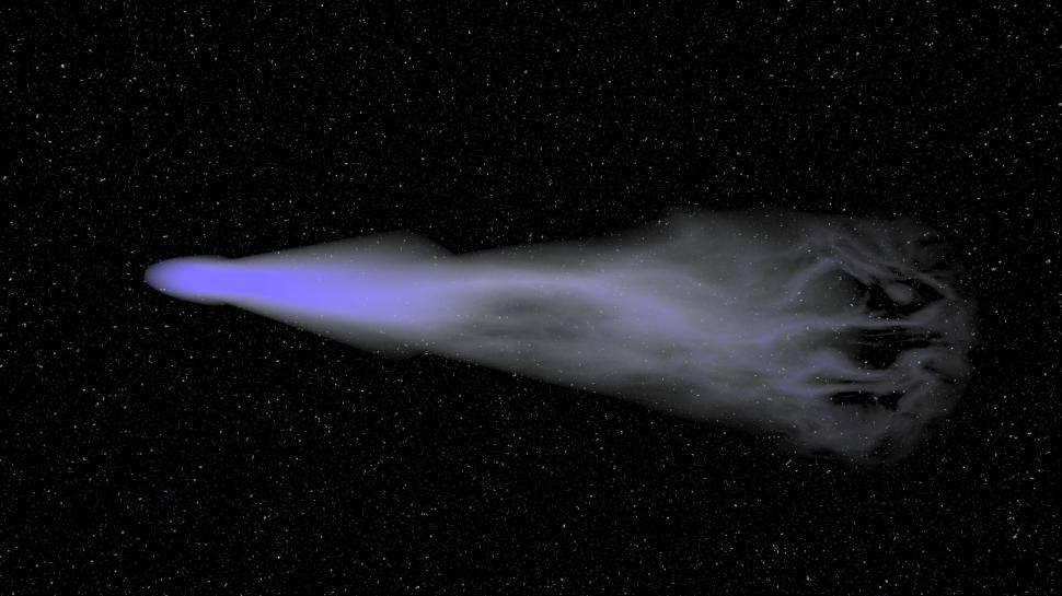 Free Image of Comet Illustration 