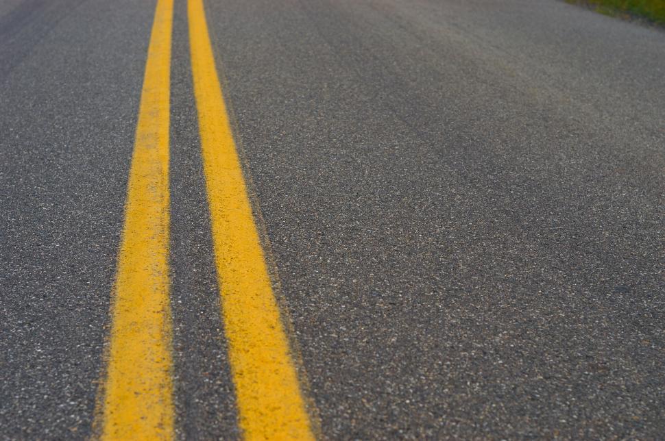 Free Image of Yellow Lines Road Free Stock Photo 