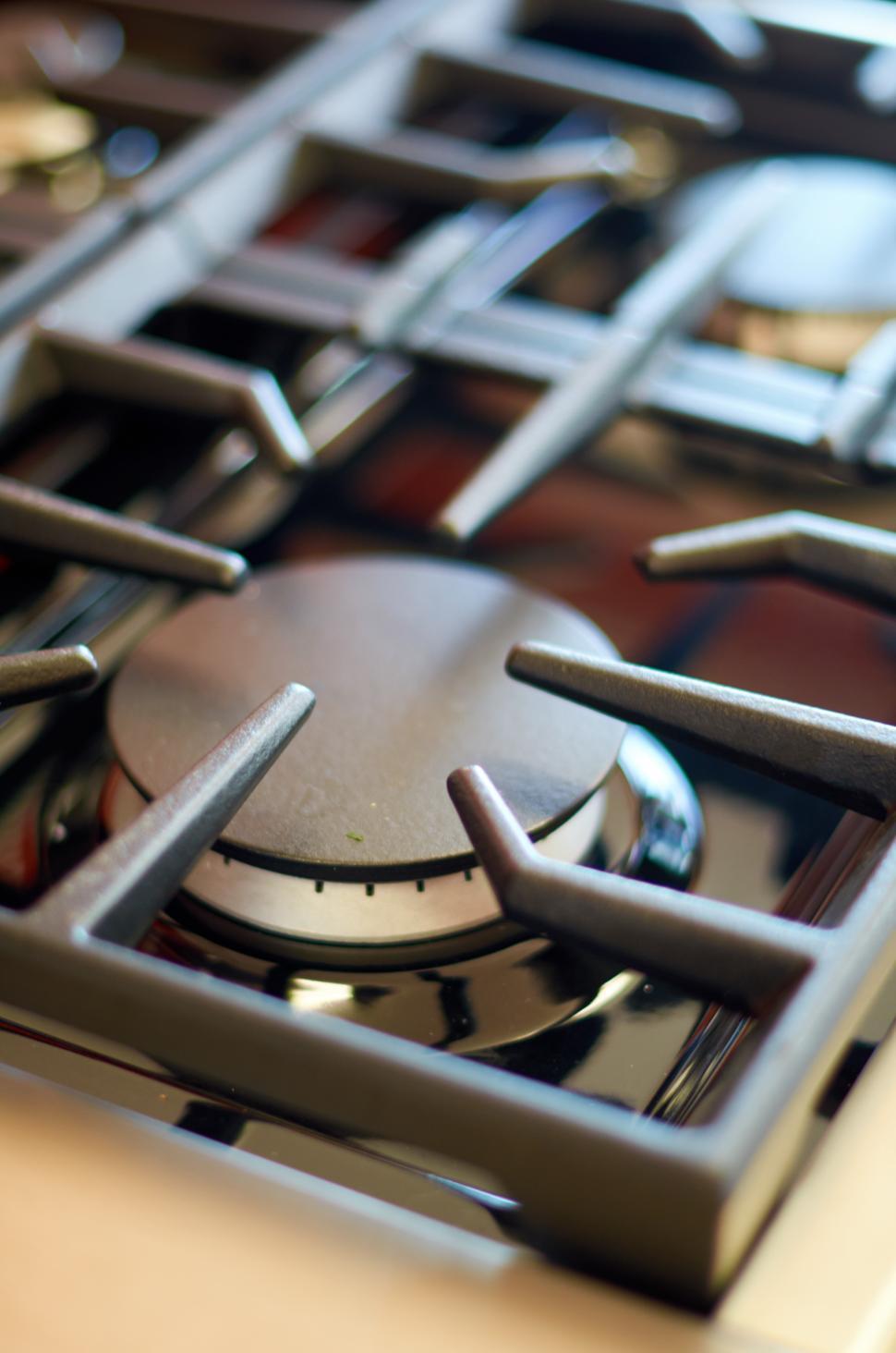 Free Image of A close up of a stove top 