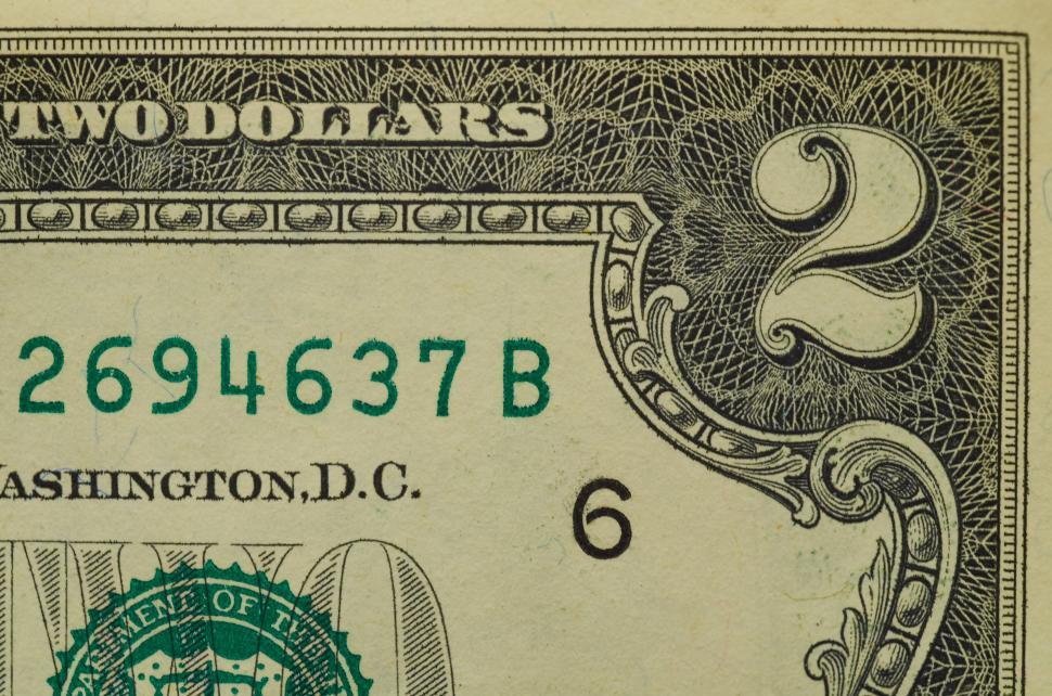 Free Image of A close up of a currency 