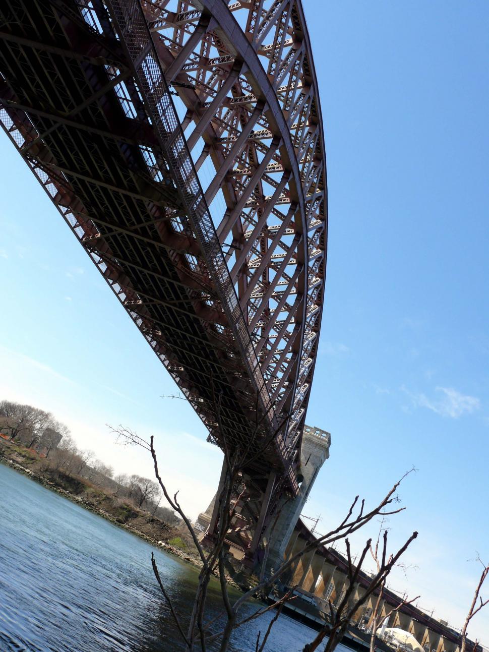 Free Image of Bridge Spanning Over Waterway 