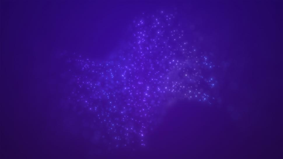 Free Image of Dark purple particle background  