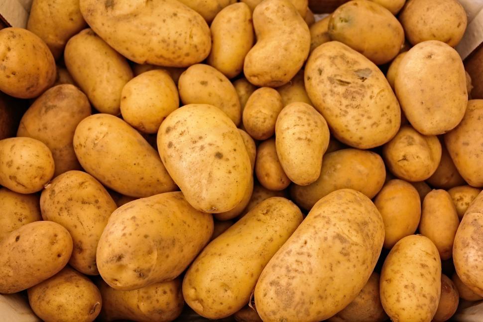 Free Image of A pile of potatoes 