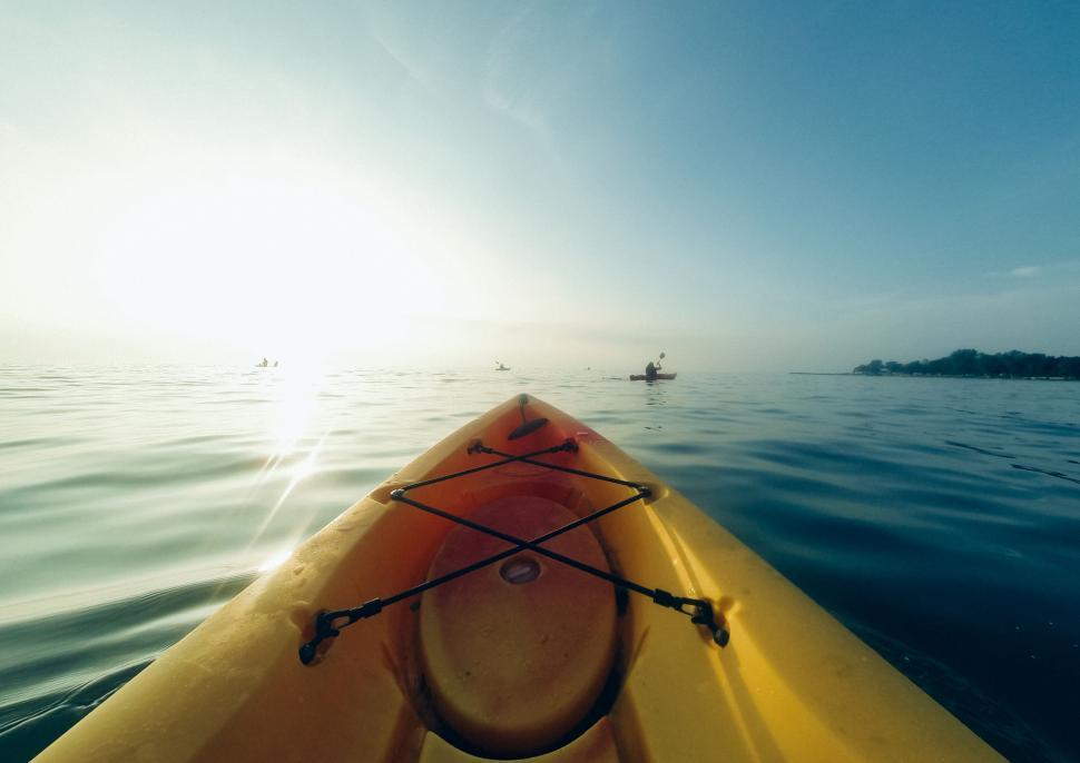 Free Image of A kayak on the water 