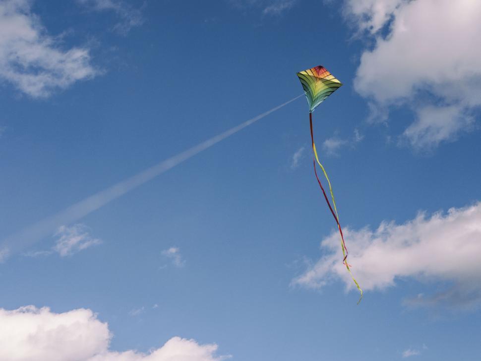 Free Image of A kite in the sky 
