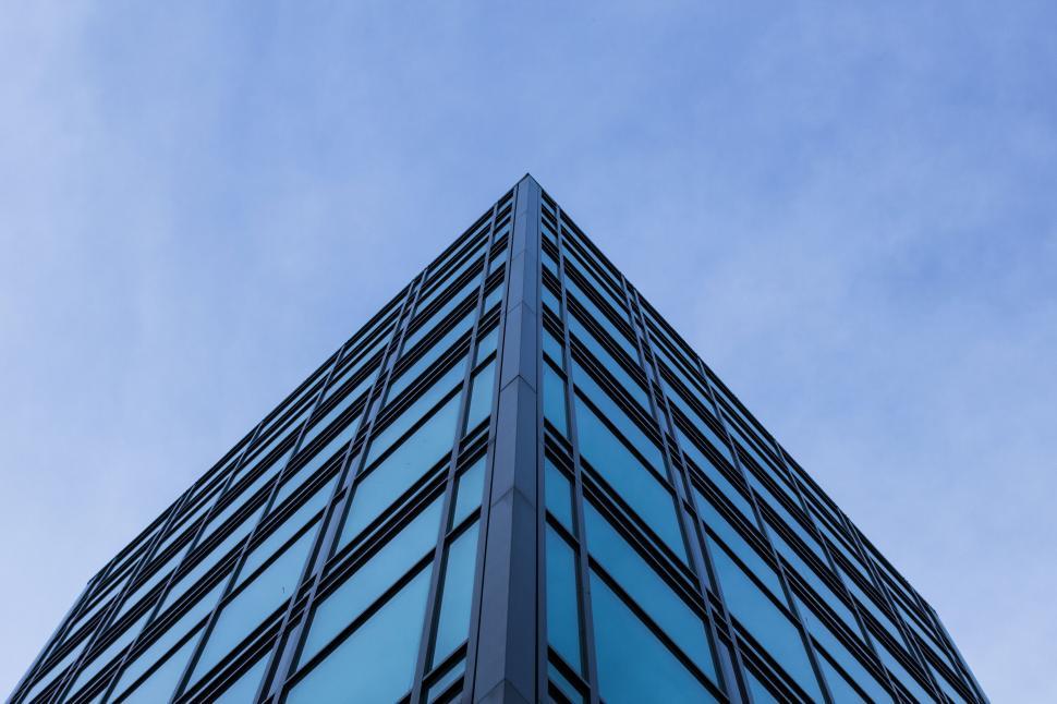 Free Image of A low angle view of a building 