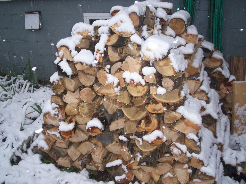 Free Image of Firewood Stacked - Winter 