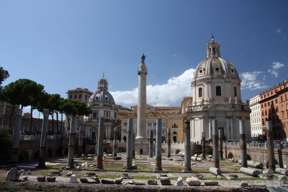 Free Image of Trajan Forum 
