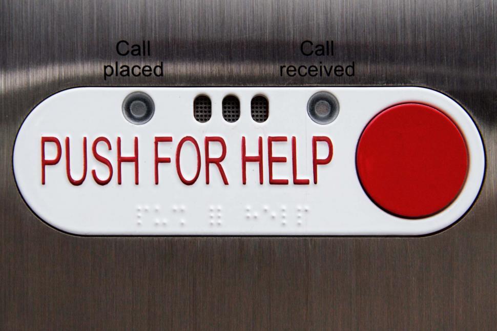 Free Image of Push for Help 