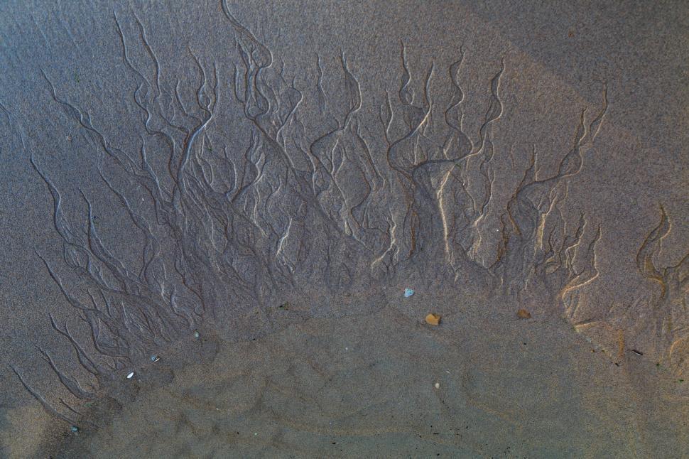 Free Image of A close up of sand 