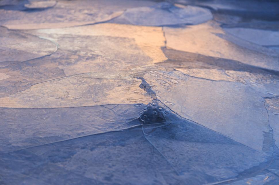 Free Image of A close up of a cracked surface 