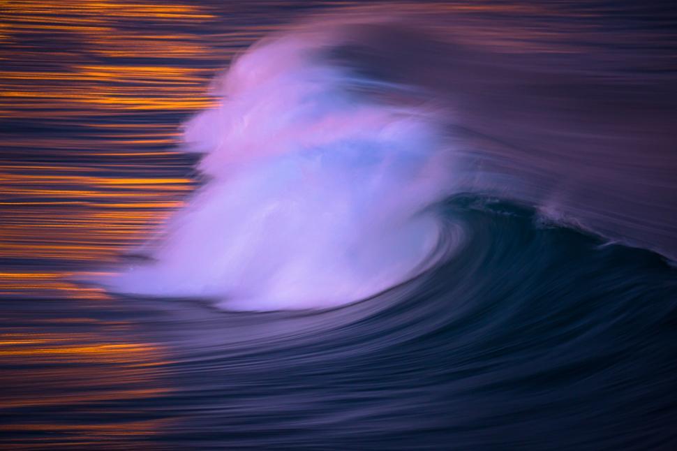 Free Image of A wave in the water 