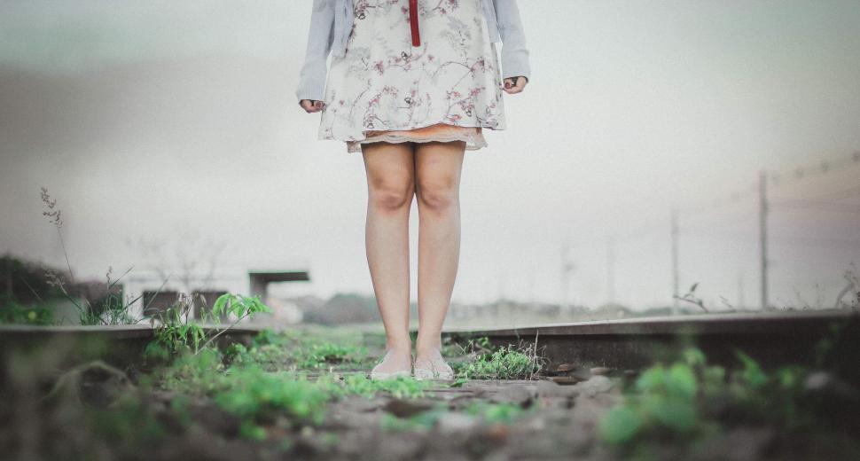 Free Image of A person standing on the ground 