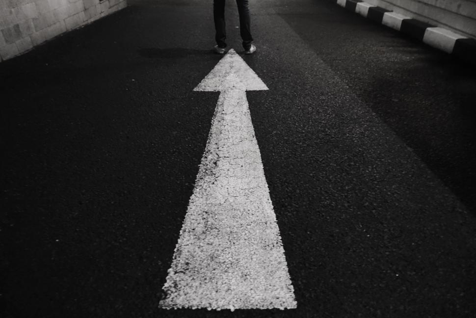 Free Image of A person standing on the road 