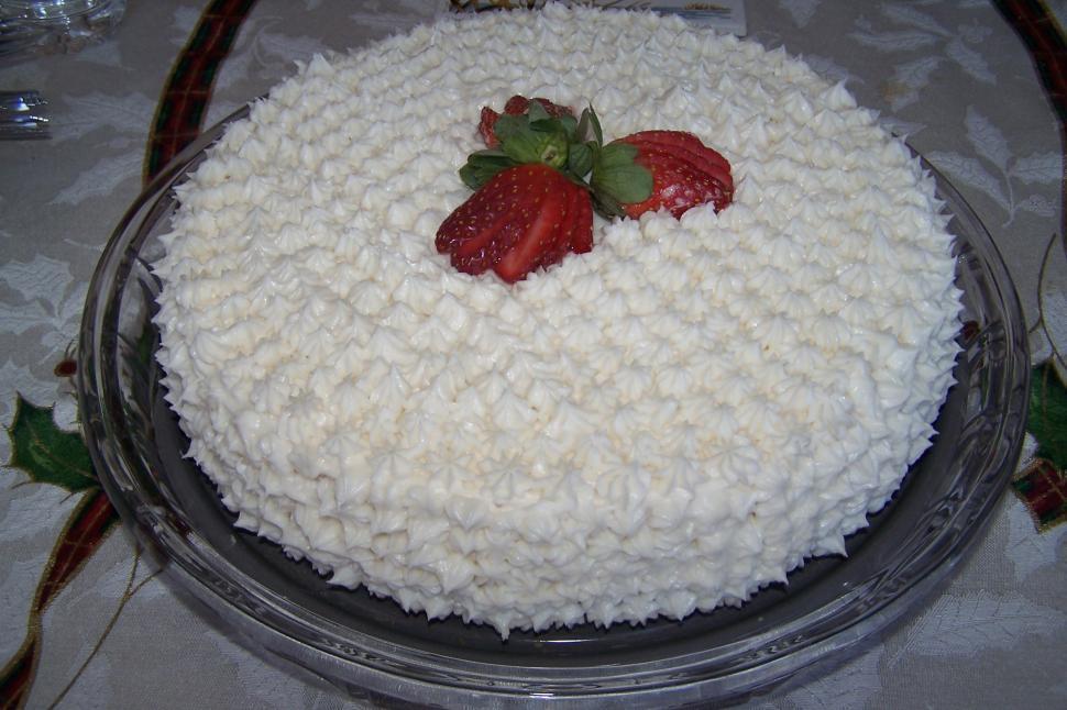 Free Image of Strawberry Cheesecake 