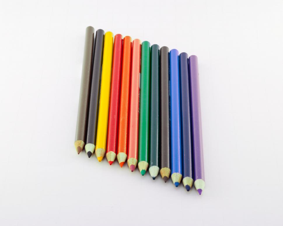 Free Image of Colored Pencils 