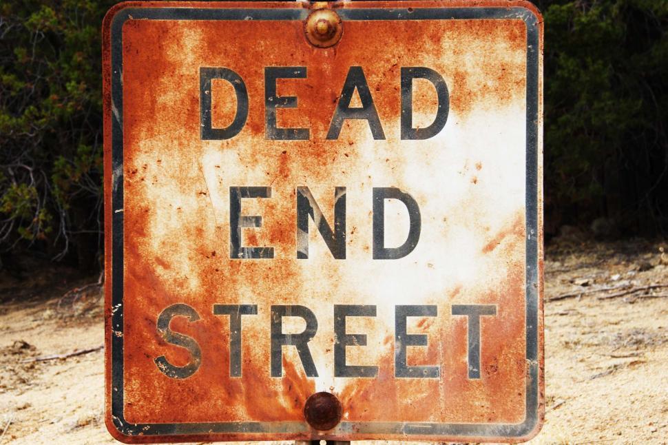 Free Image of Dead End sign 