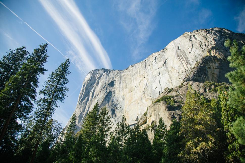 Free Image of Majestic El Capitan in Yosemite National Park 