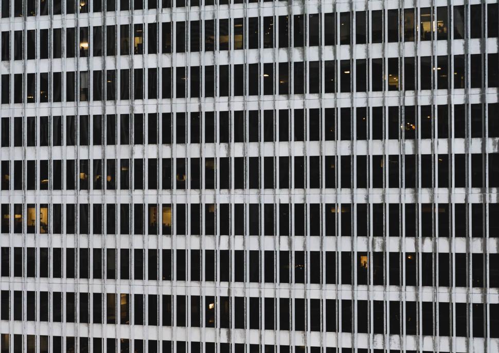 Free Image of Close-up of a modern building s facade 