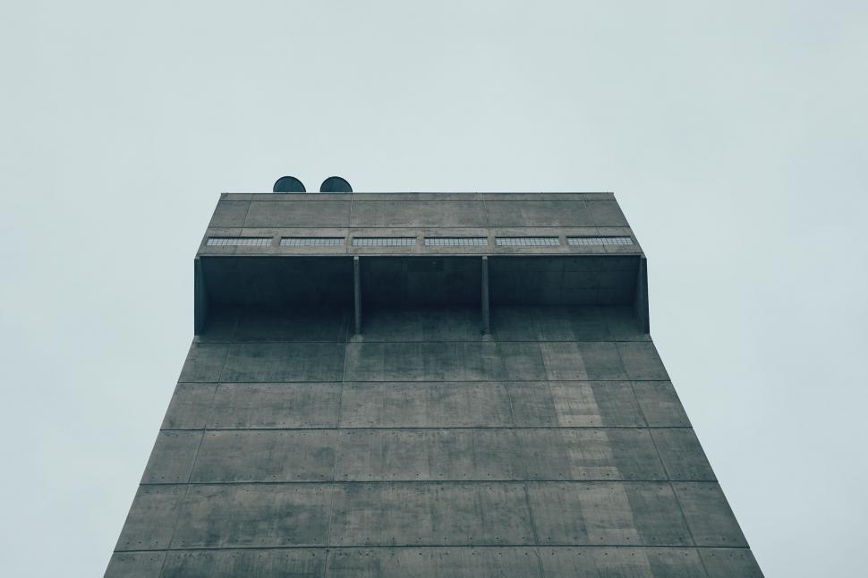 Free Image of Modern architecture of concrete building 