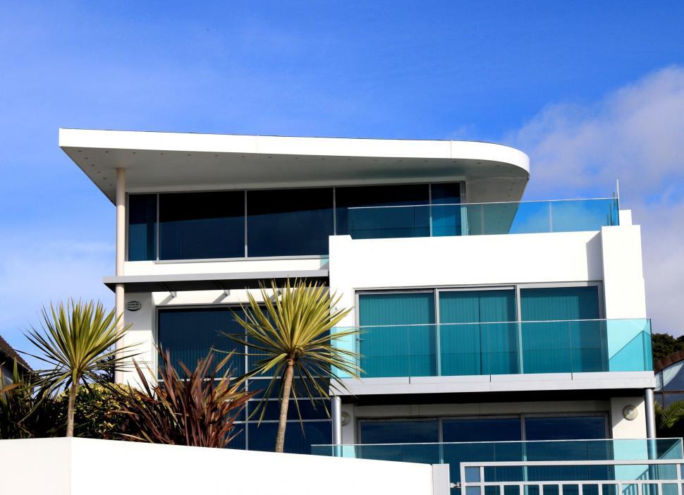 Free Image of Luxury house with panoramic ocean view 
