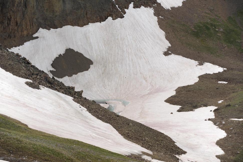 Free Image of Icy Slope 