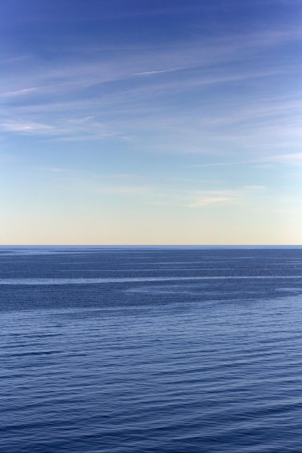 Free Image of Endless ocean horizon at daytime 