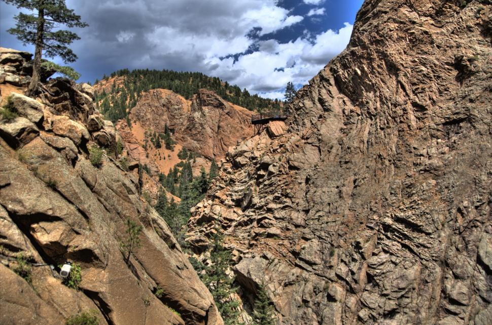 Free Image of Deep Rocky Slope 