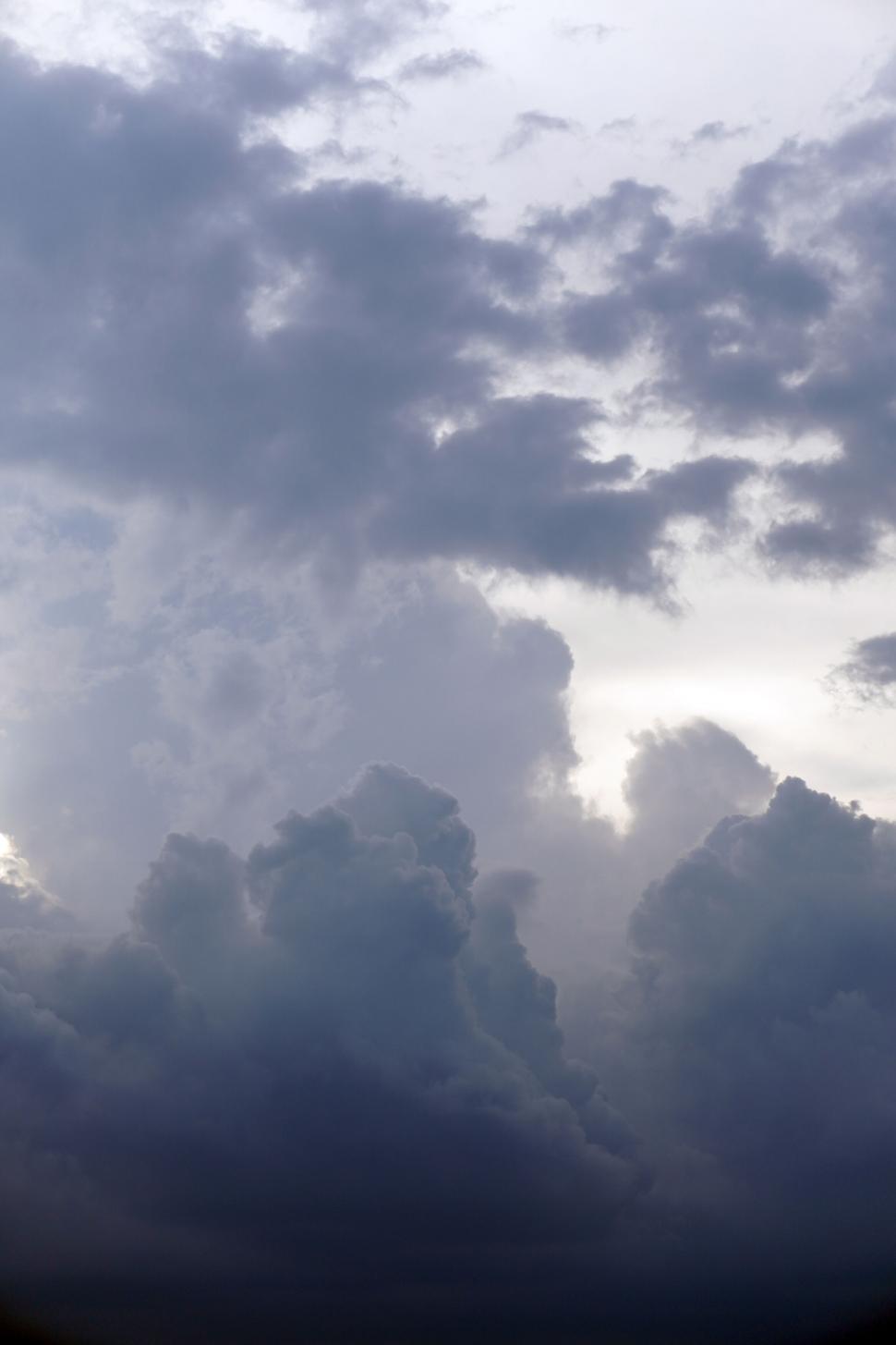Free Image of Dramatic cloudscape over a moody sky 