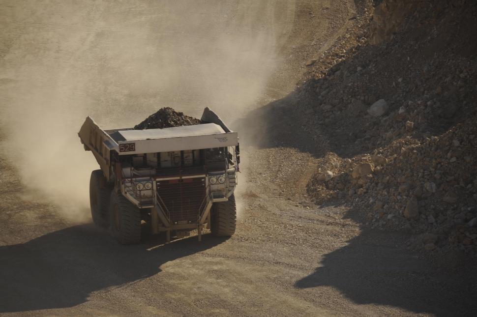 Free Image of Coal mining dump truck  