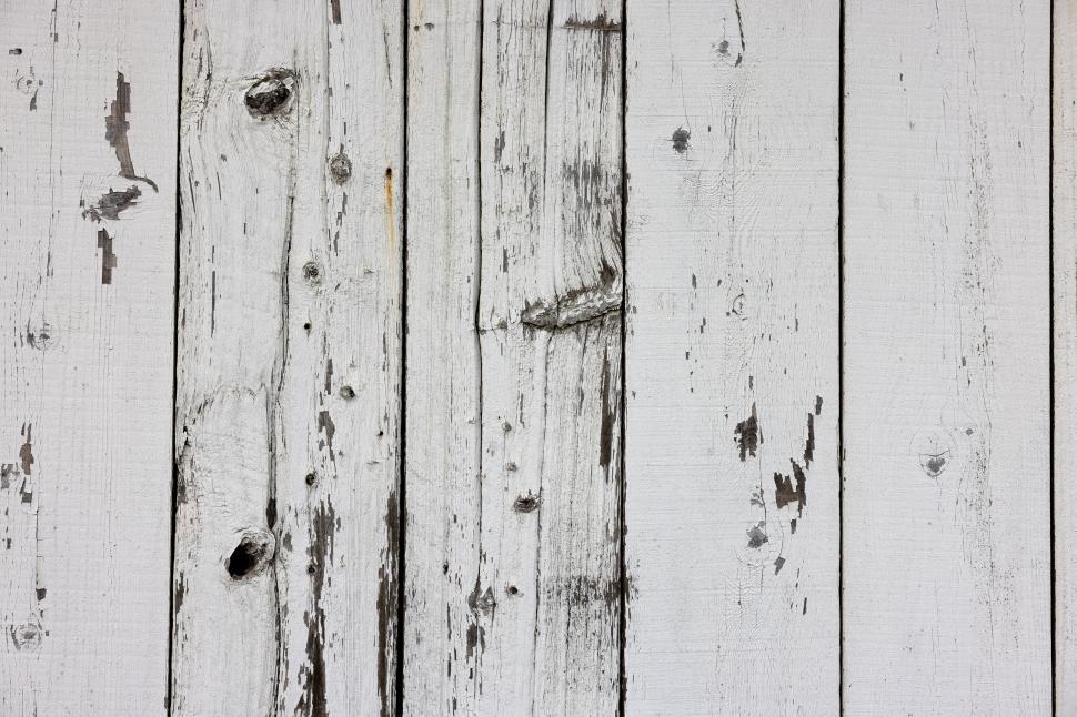 Free Image of White wooden texture with rustic charm and wear 