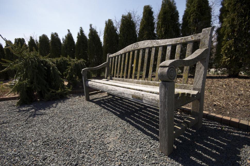 Free Image of Park bench 