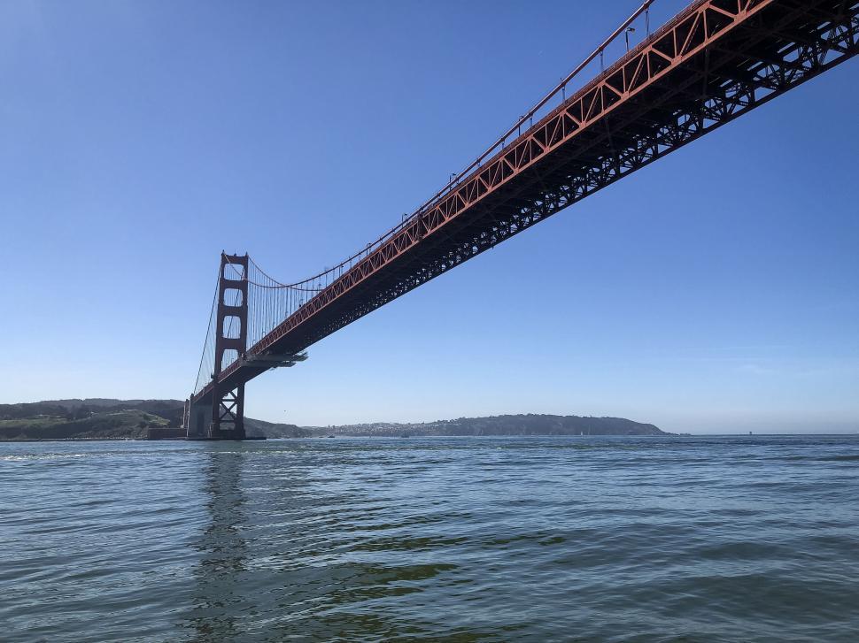 Free Image of Iconic view of the Golden Gate Bridge 