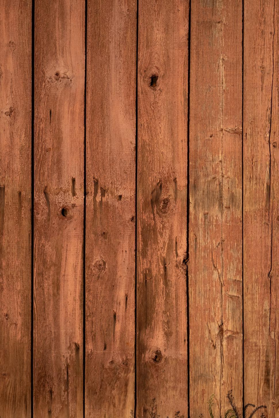 Free Image of Rustic red wooden planks background 