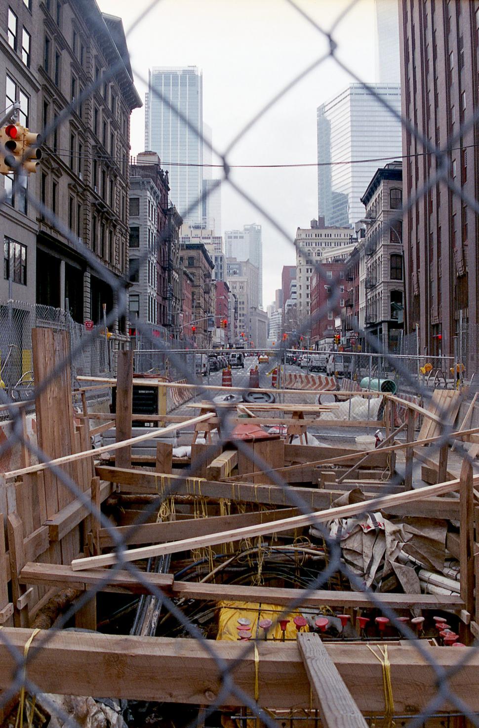 Free Image of Construction site in urban environment 