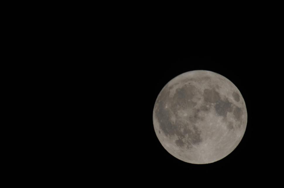 Free Image of Full moon 