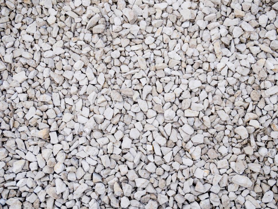 Free Image of White pebbles neatly arranged texture 