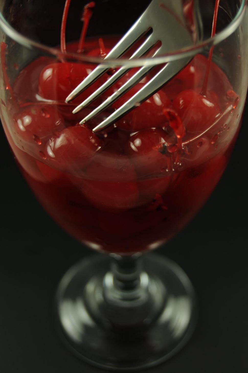 Free Image of Maraschino cherries 