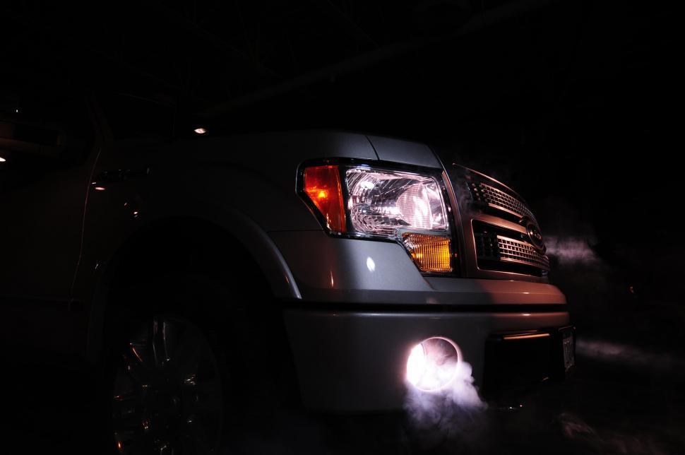Free Image of SUV fog lights 