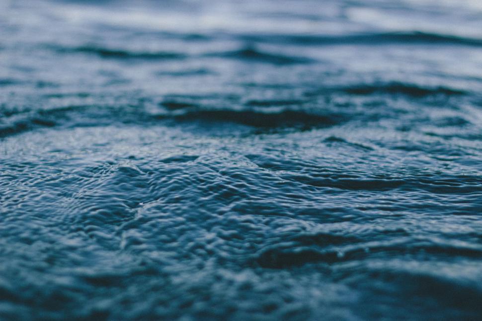 Free Image of Close-up shot of water surface texture 