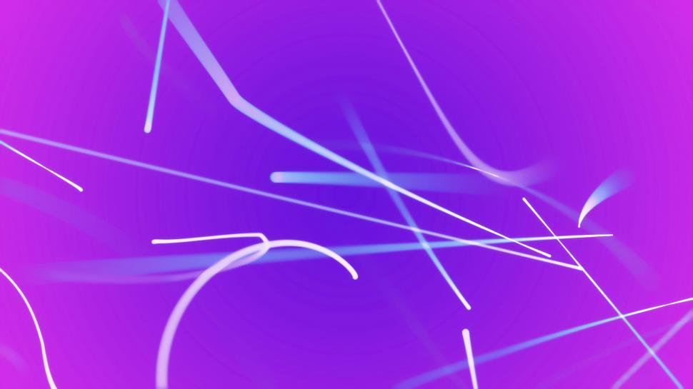 Free Image of Abstract purple background with white lines 