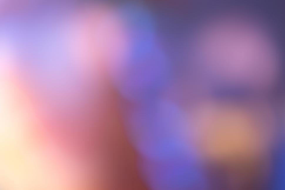 Free Image of Bokeh effect and diffused colors blend 