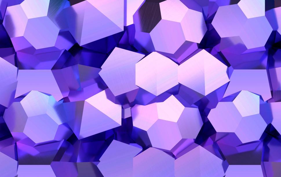 Free Image of Abstract crystal-like pattern 