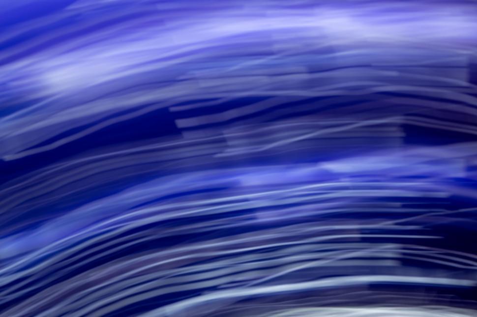 Free Image of Abstract dark blue motion blur with lines 